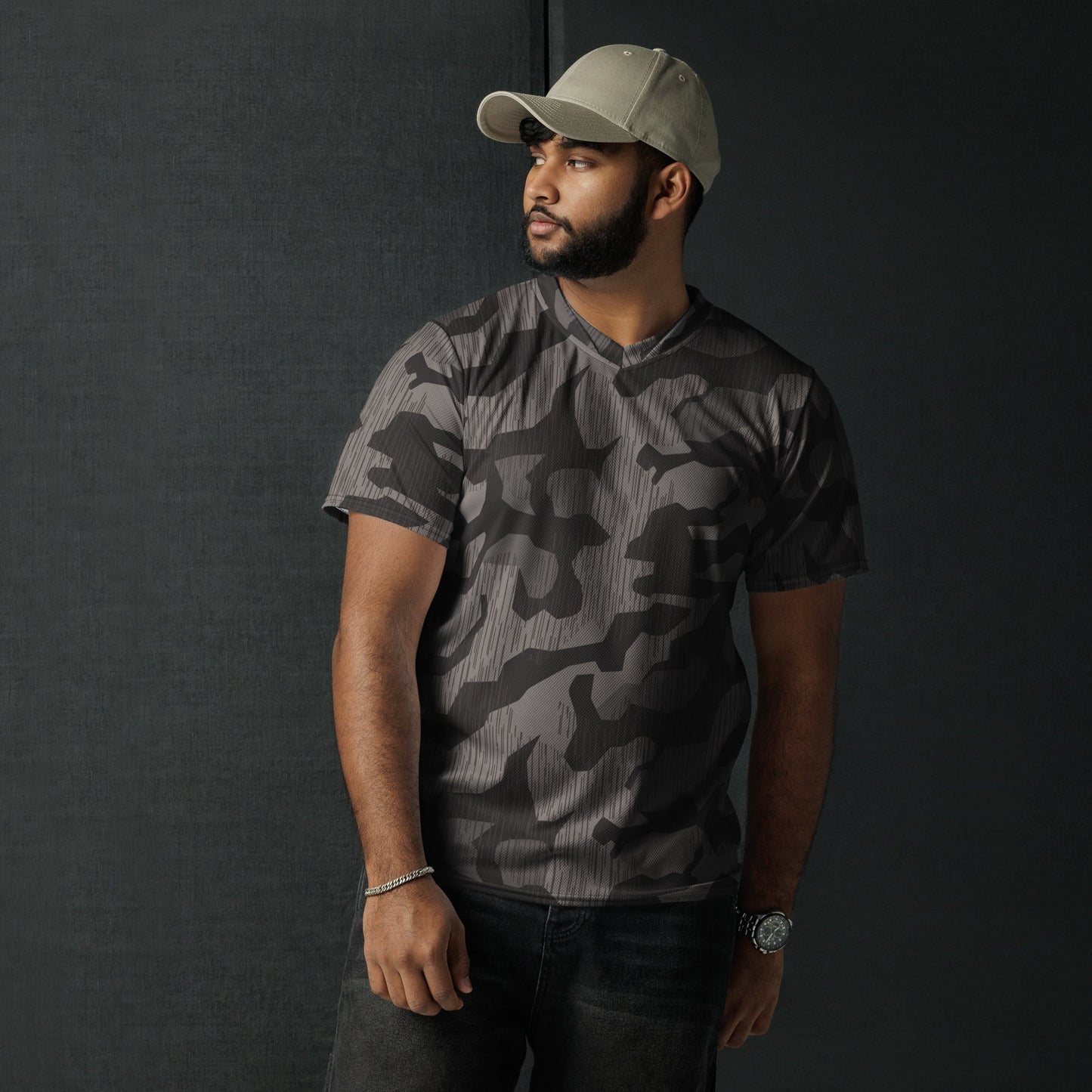 German Black Forest Splinter CAMO Unisex Sports Jersey