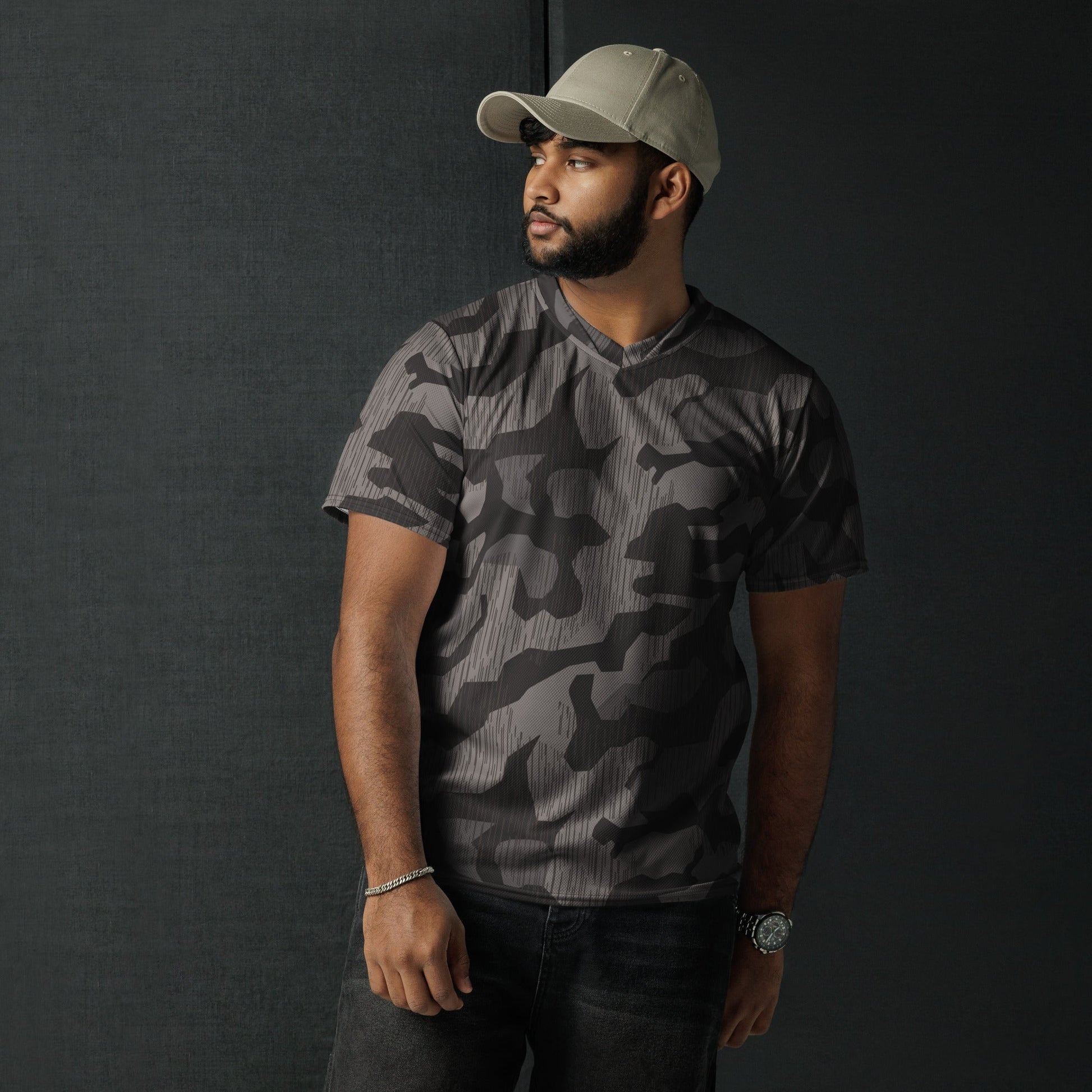 German Black Forest Splinter CAMO Unisex Sports Jersey