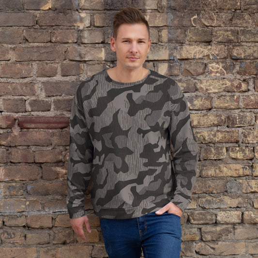 German Black Forest Splinter CAMO Unisex Sweatshirt - 2XS