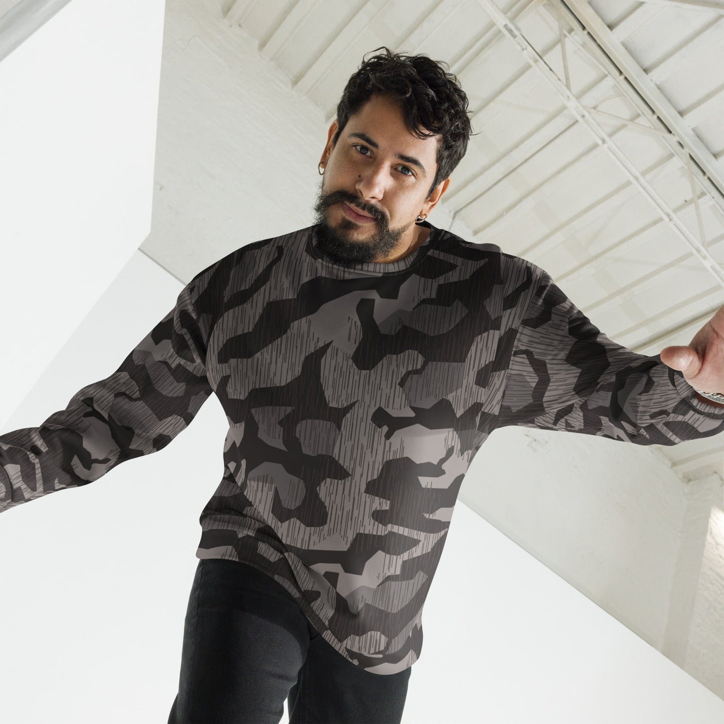 German Black Forest Splinter CAMO Unisex Sweatshirt