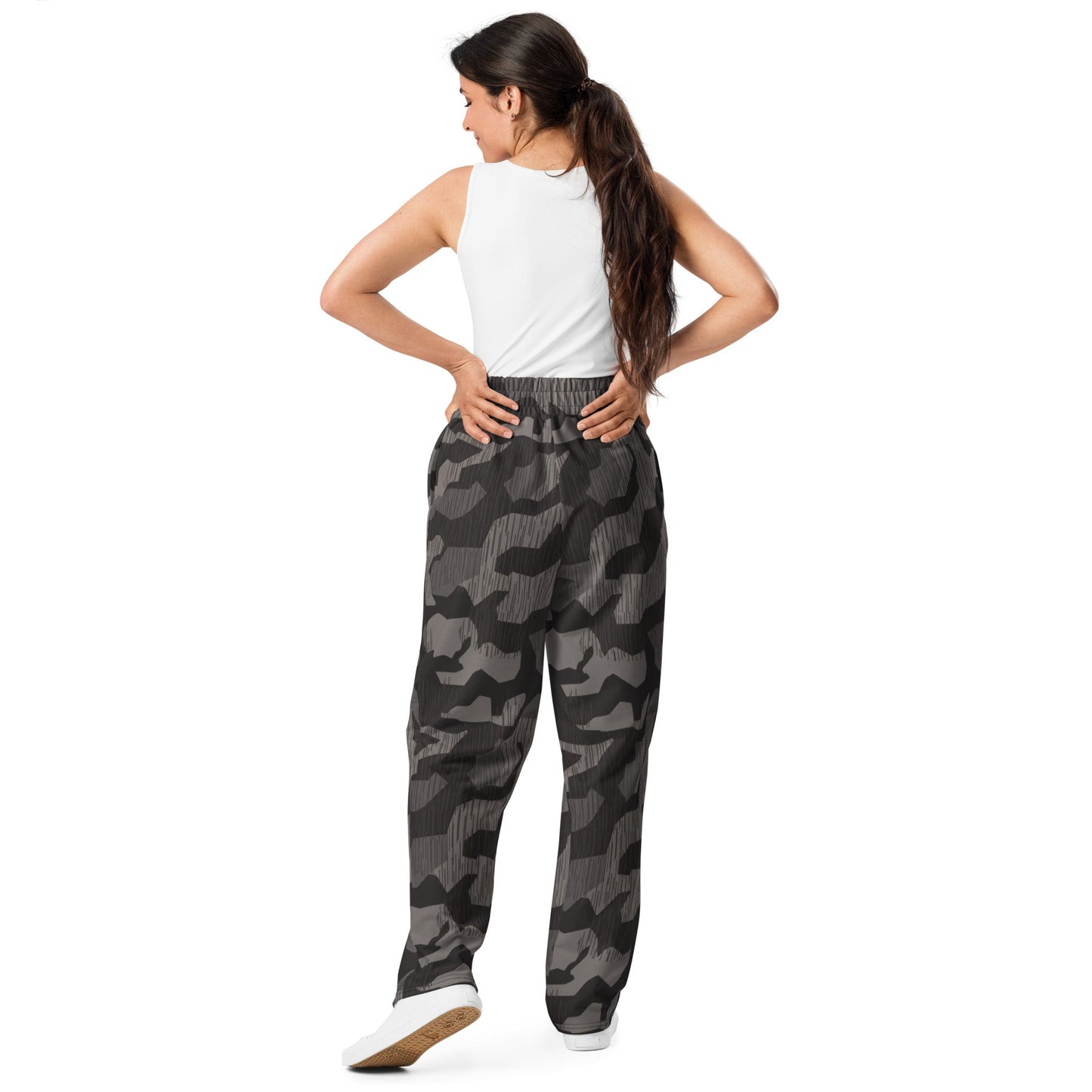 German Black Forest Splinter CAMO Unisex Wide-Leg Joggers