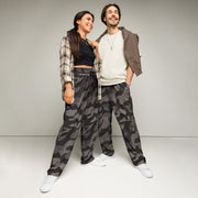 Splinter Black Forest CAMO Unisex Wide-Leg Joggers - 2XS