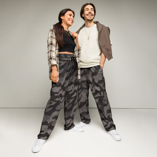 Splinter Black Forest CAMO Unisex Wide-Leg Joggers - 2XS