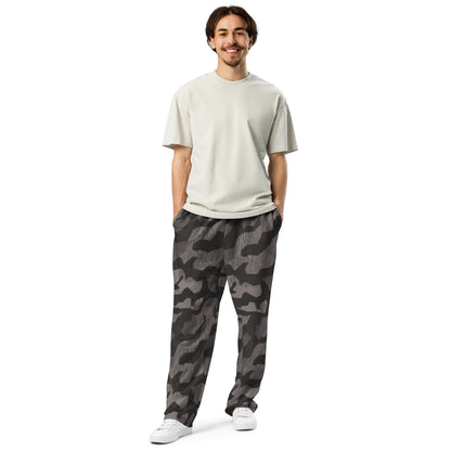 German Black Forest Splinter CAMO Unisex Wide-Leg Joggers