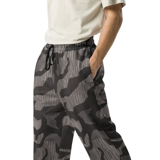 German Black Forest Splinter CAMO Unisex Wide-Leg Joggers