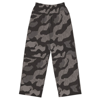 German Black Forest Splinter CAMO Unisex Wide-Leg Leisure Pants - 2XS