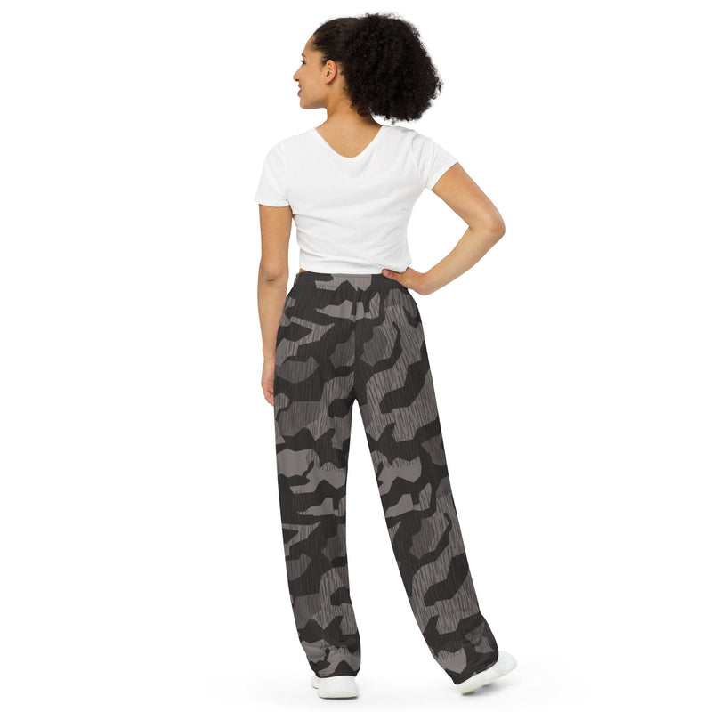 Splinter Black Forest CAMO Unisex Wide-Leg Leisure Pants - Pant