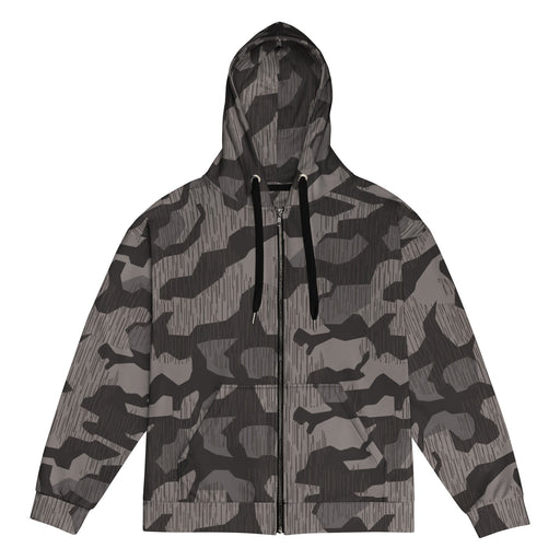 Splinter Black Forest CAMO Unisex Zip Hoodie - 2XS