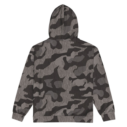 German Black Forest Splinter CAMO Unisex Zip Hoodie
