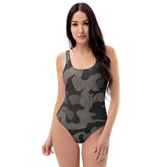 German Black Forest Splinter CAMO Womens One-Piece Swimsuit - XS