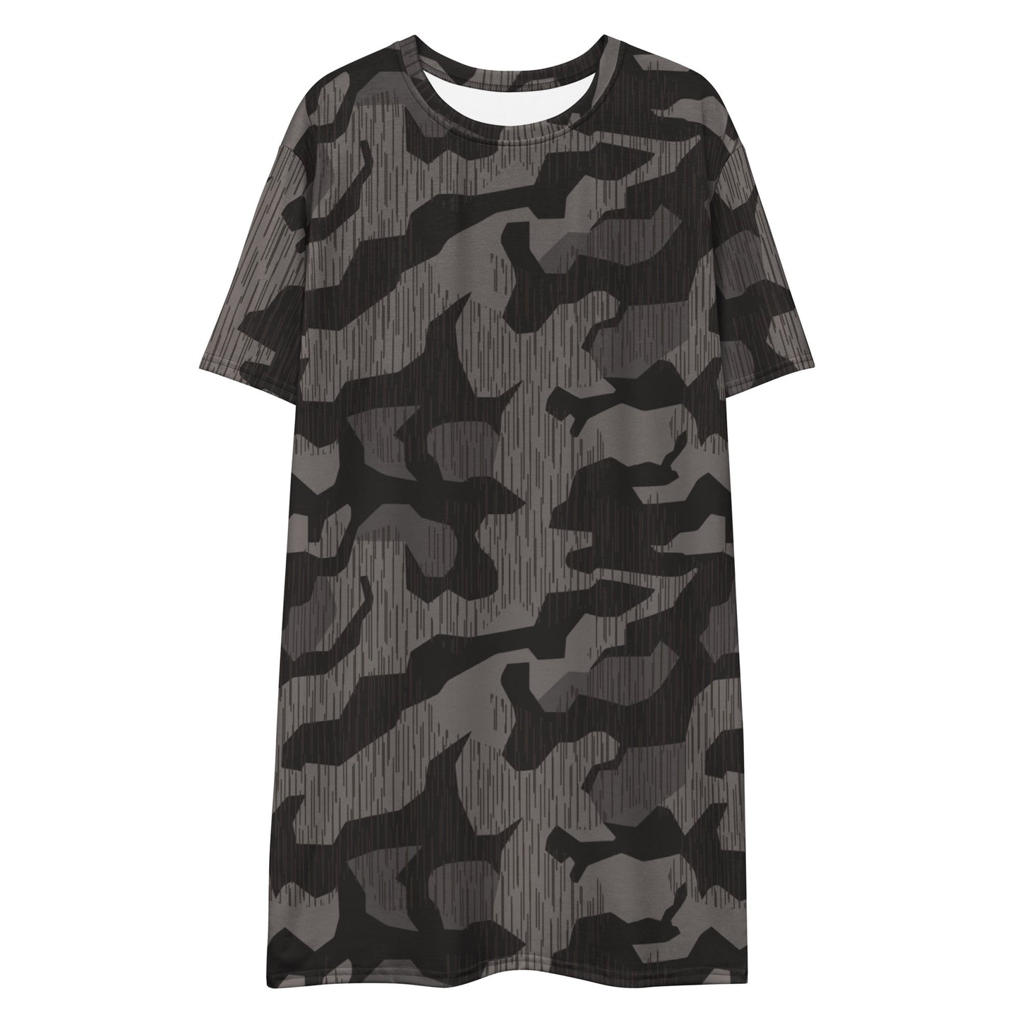 German Black Forest Splinter CAMO Womens T-Shirt Dress