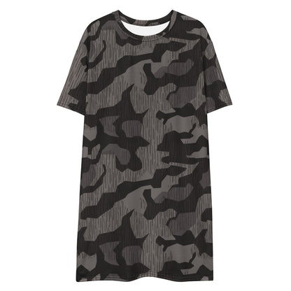 German Black Forest Splinter CAMO Womens T-Shirt Dress