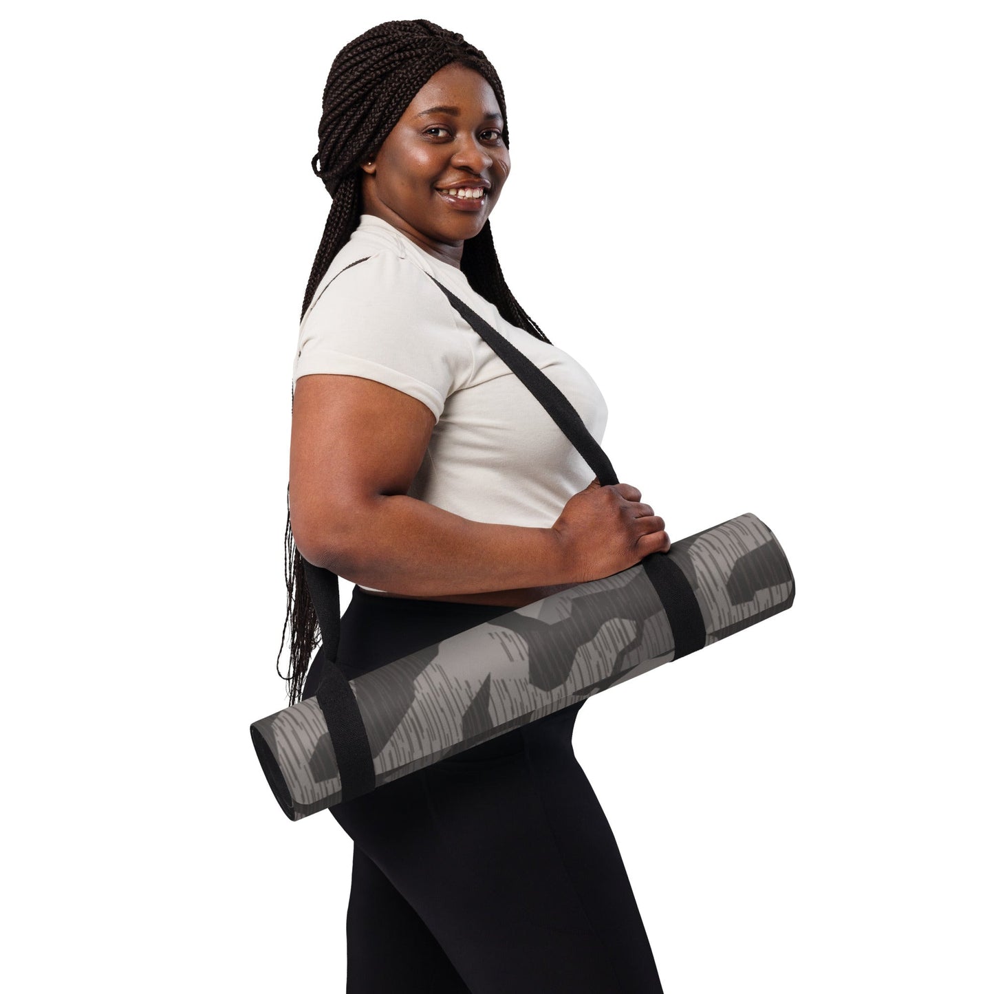 German Black Forest Splinter CAMO Yoga Mat
