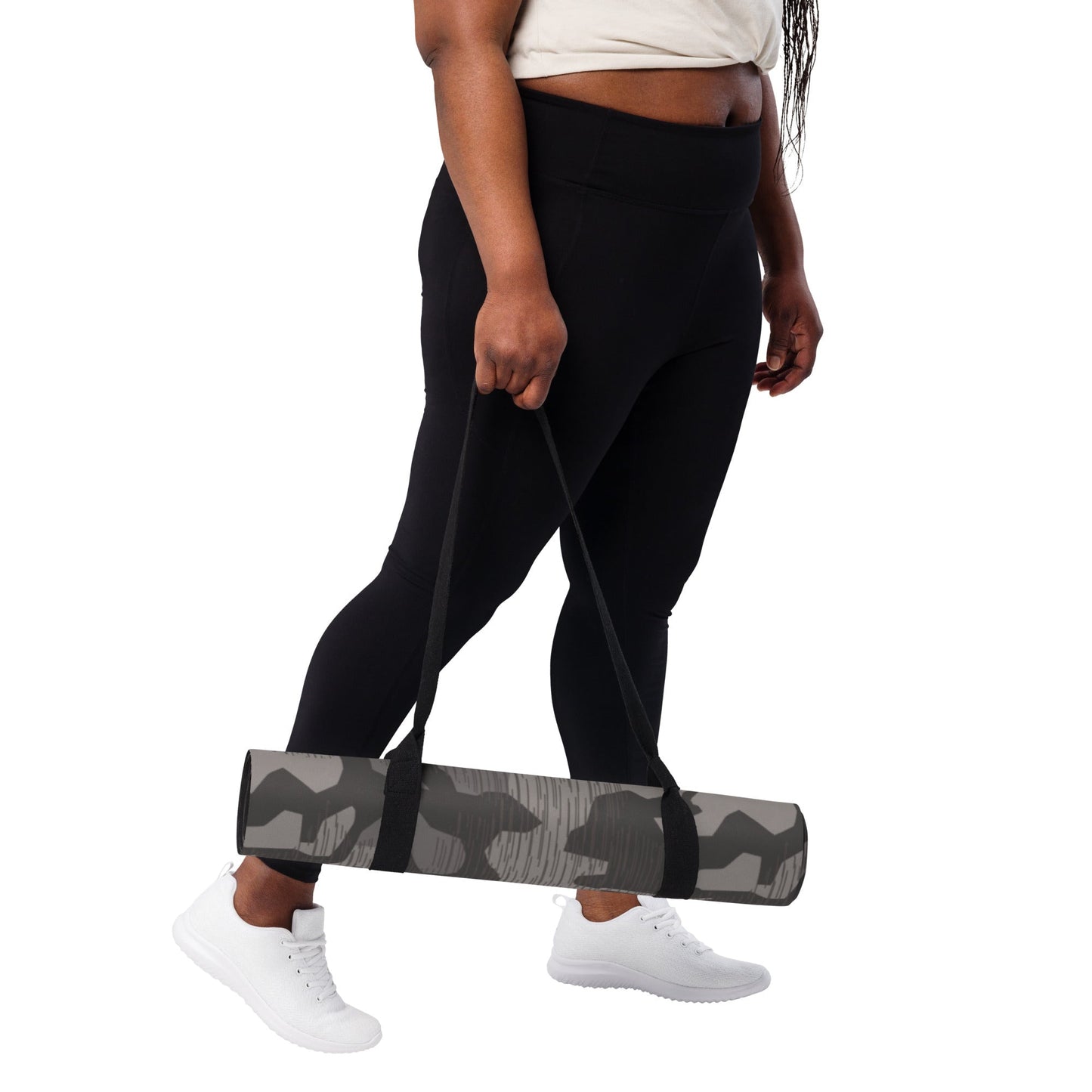 German Black Forest Splinter CAMO Yoga Mat