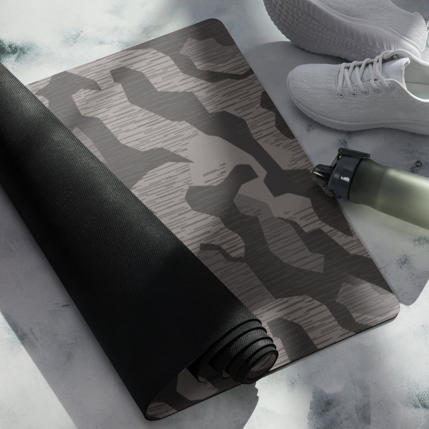 German Black Forest Splinter CAMO Yoga Mat