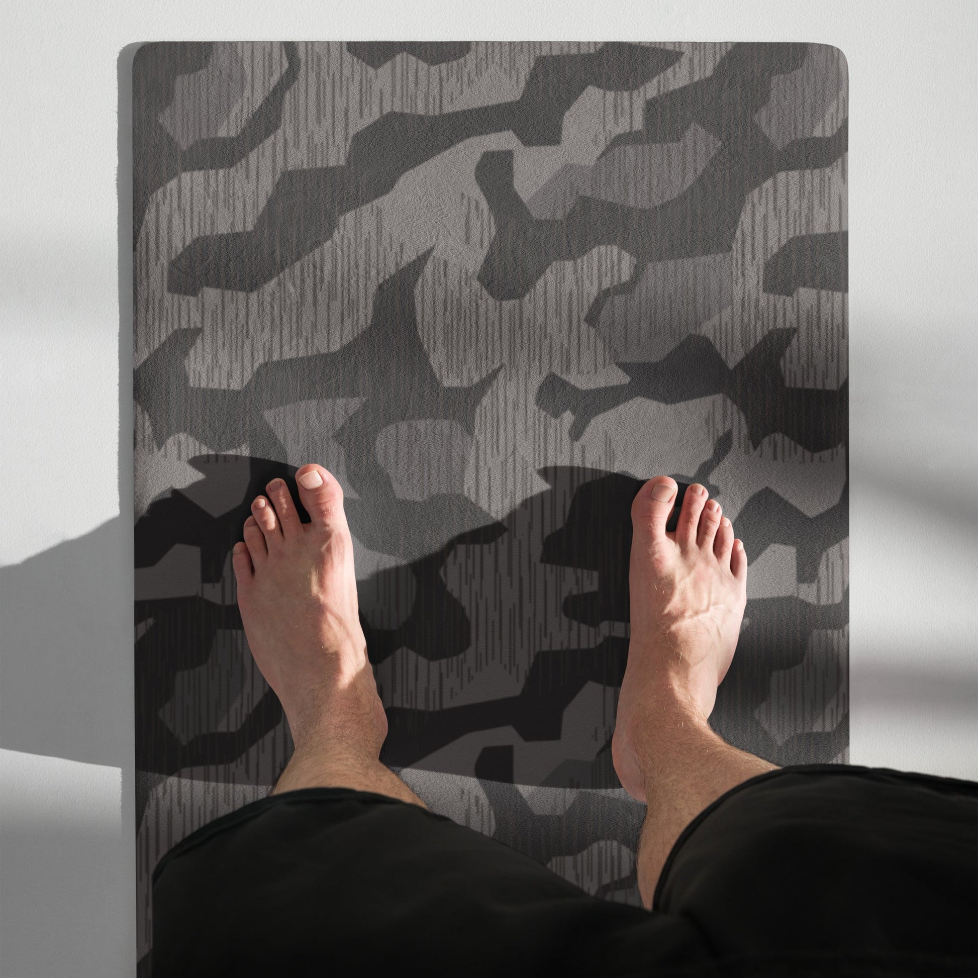 German Black Forest Splinter CAMO Yoga Mat