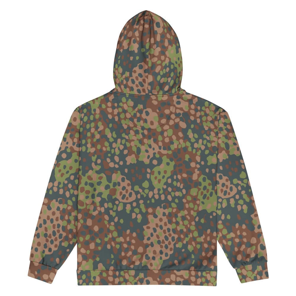German Erbsenmuster Pea Dot Faded CAMO Unisex zip hoodie