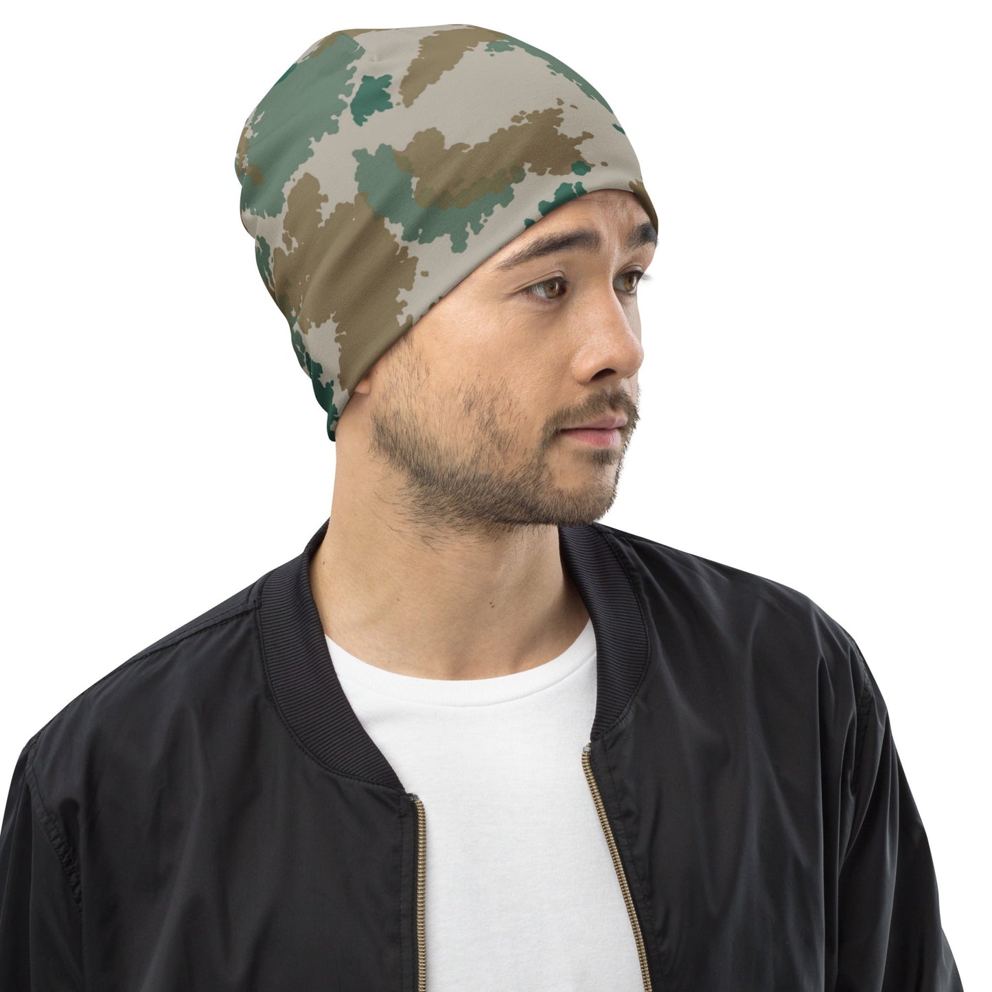 German Flachentarn Blumentarn CAMO Beanie - Beanies