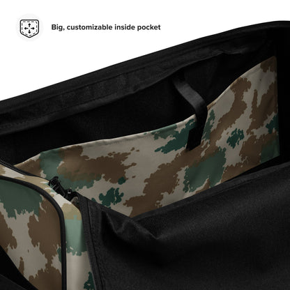 German Flachentarn Blumentarn CAMO Duffle bag Bags
