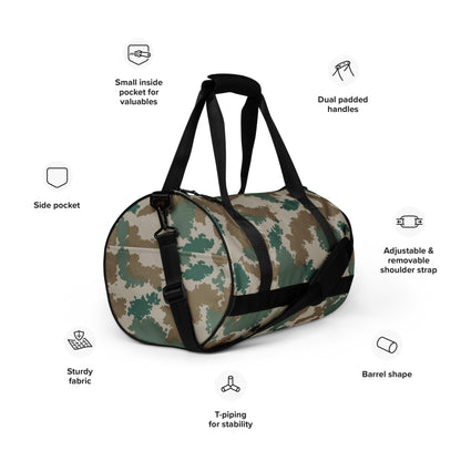 German Flachentarn Blumentarn CAMO gym bag - Gym Bags