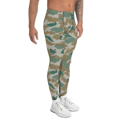 German Flachentarn Blumentarn CAMO Mens Leggings