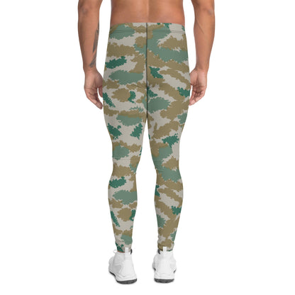 German Flachentarn Blumentarn CAMO Mens Leggings