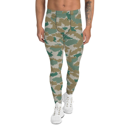 German Flachentarn Blumentarn CAMO Mens Leggings - XS