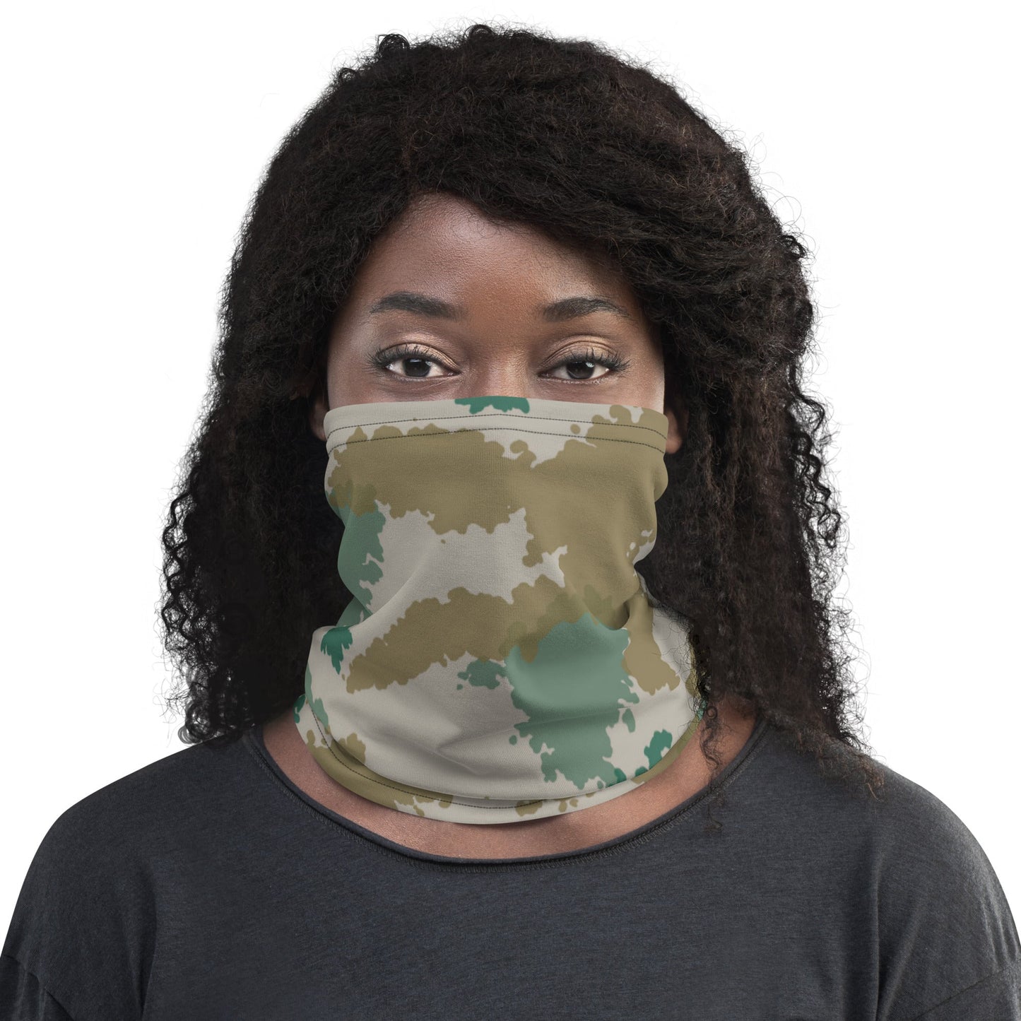 German Flachentarn Blumentarn CAMO Neck Gaiter Gaiters