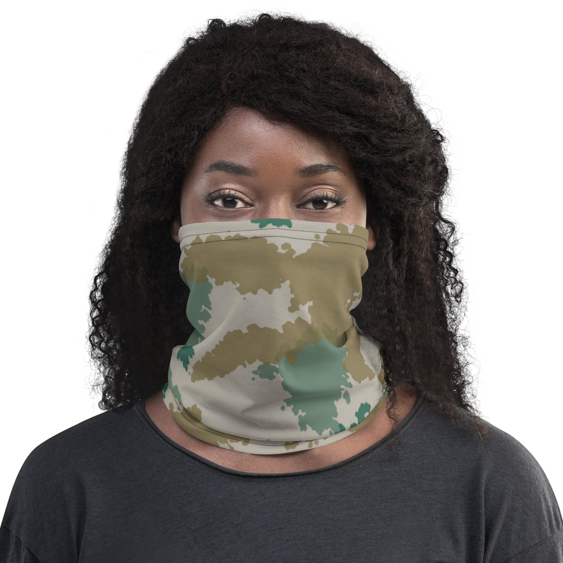 German Flachentarn Blumentarn CAMO Neck Gaiter Gaiters