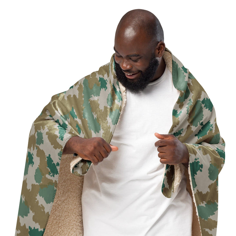 Blumentarn Flächentarn CAMO Sherpa Blanket