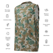 Blumentarn Flächentarn CAMO Unisex Basketball Jersey
