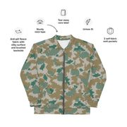 Blumentarn Flächentarn CAMO Unisex Bomber Jacket