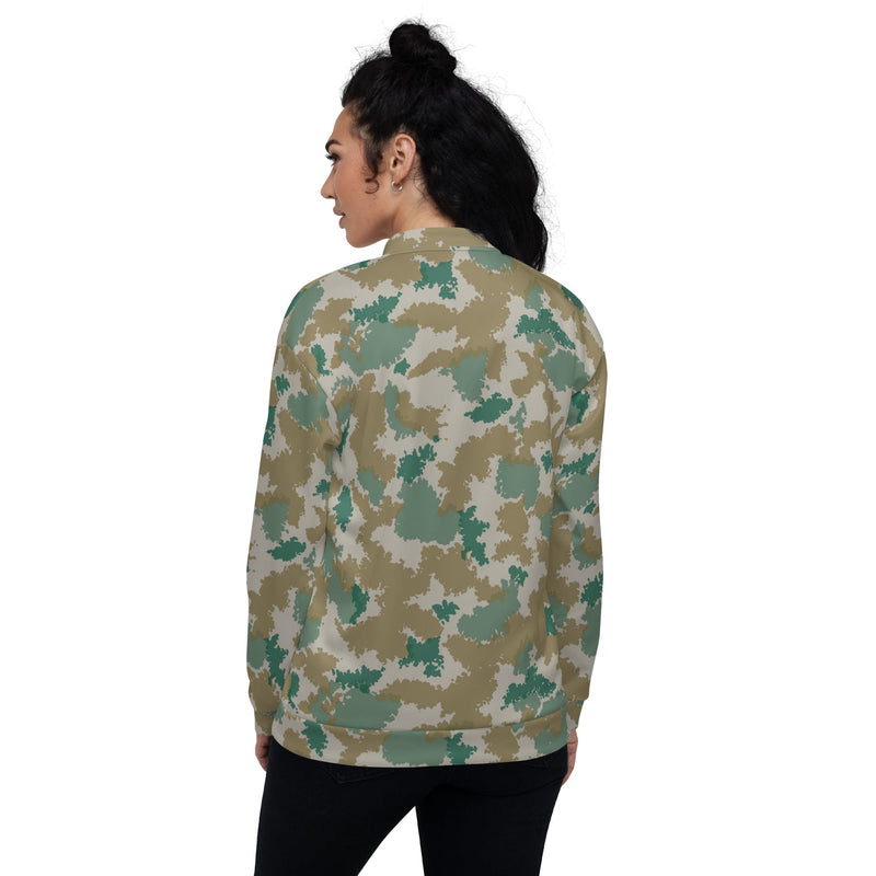 Blumentarn Flächentarn CAMO Unisex Bomber Jacket