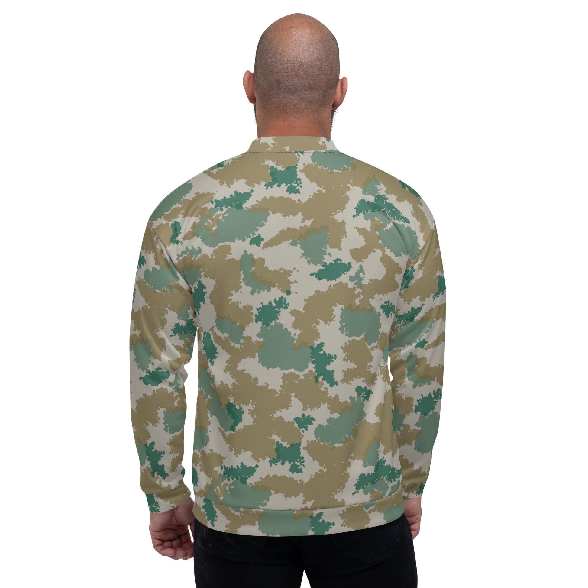 German Flachentarn Blumentarn CAMO Unisex Bomber Jacket - Jackets