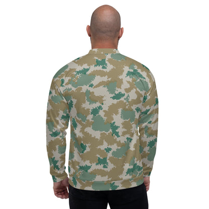 German Flachentarn Blumentarn CAMO Unisex Bomber Jacket - Jackets