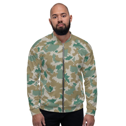 German Flachentarn Blumentarn CAMO Unisex Bomber Jacket - Jackets