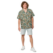 Blumentarn Flächentarn CAMO Unisex Short-Sleeve Button Shirt - Button-Up