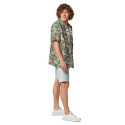Blumentarn Flächentarn CAMO Unisex Short-Sleeve Button Shirt - Button-Up