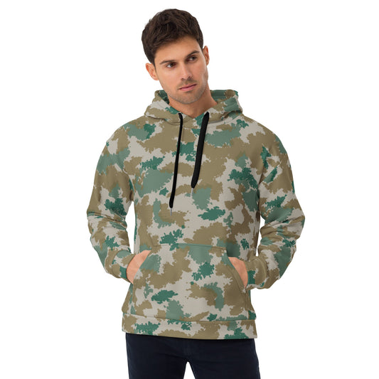 German Flachentarn Blumentarn CAMO Unisex Hoodie - 2XS - Hoodies