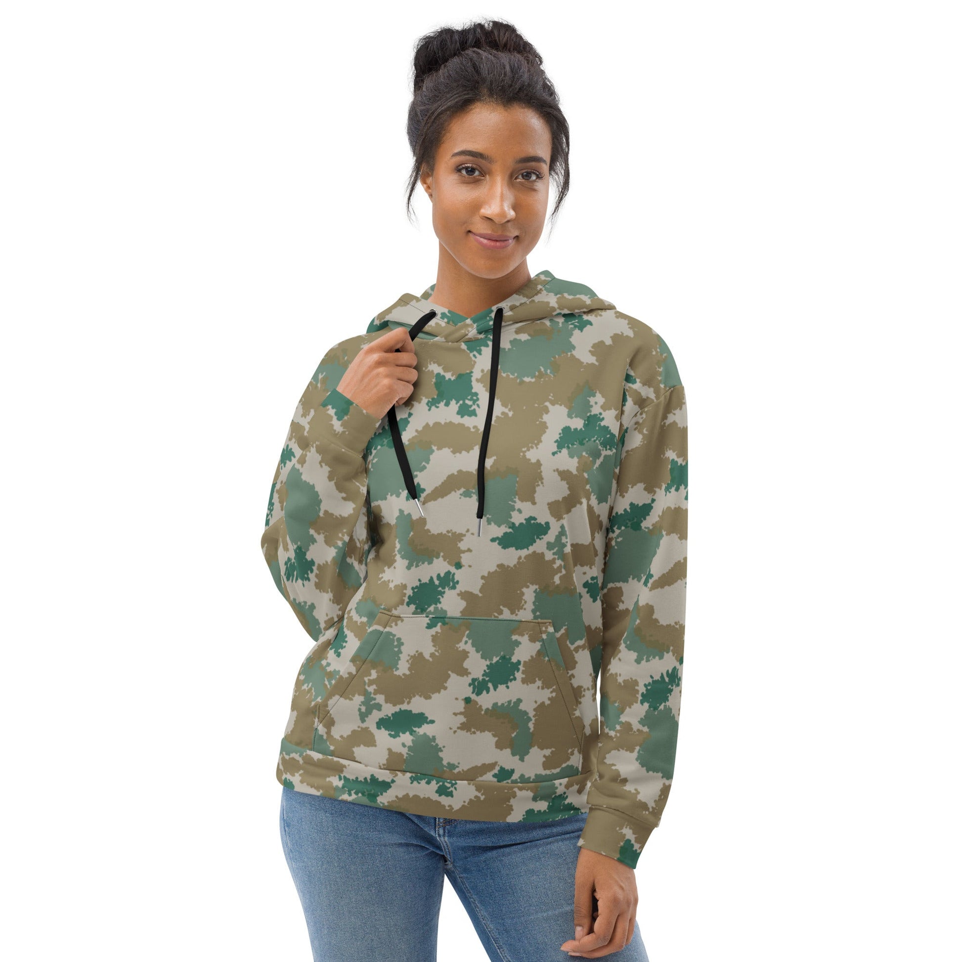 German Flachentarn Blumentarn CAMO Unisex Hoodie - Hoodies
