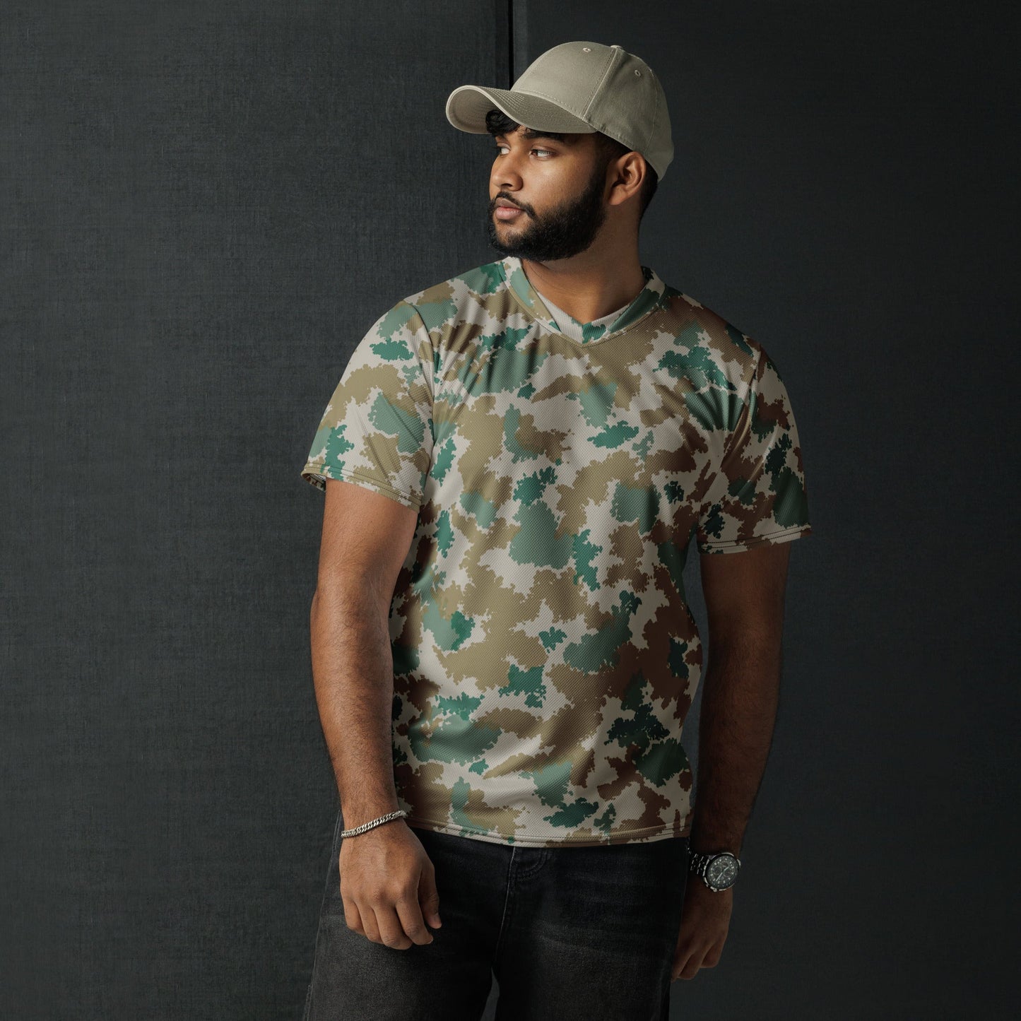 German Flachentarn Blumentarn CAMO unisex sports jersey - Sports Jerseys