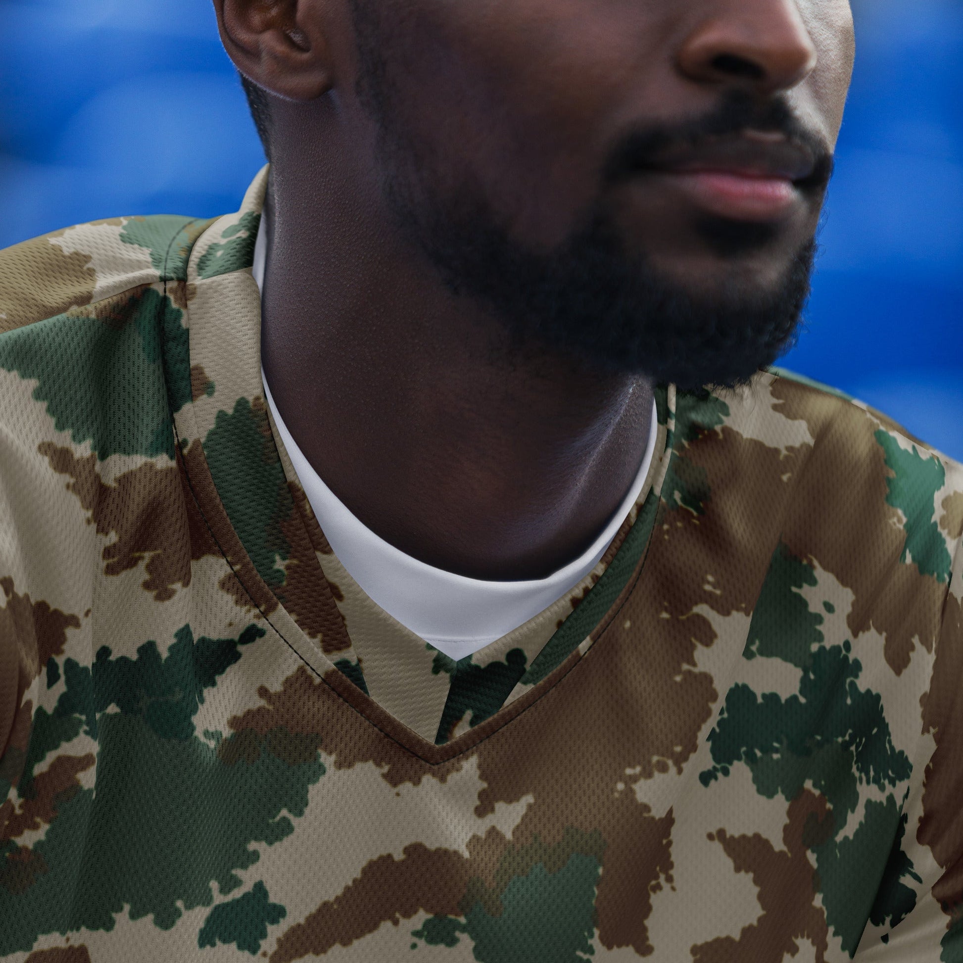 German Flachentarn Blumentarn CAMO unisex sports jersey - Sports Jerseys