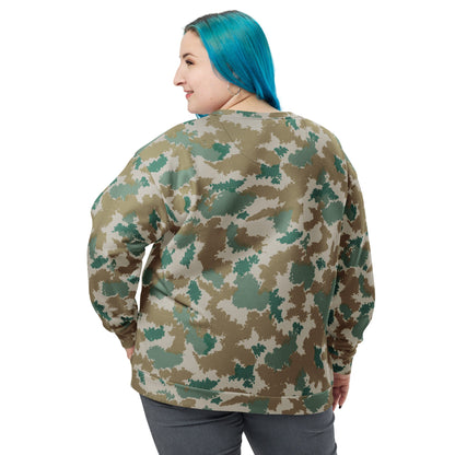 German Flachentarn Blumentarn CAMO Unisex Sweatshirt - Sweatshirts