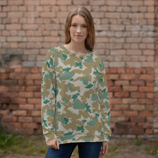 German Flachentarn Blumentarn CAMO Unisex Sweatshirt - Sweatshirts