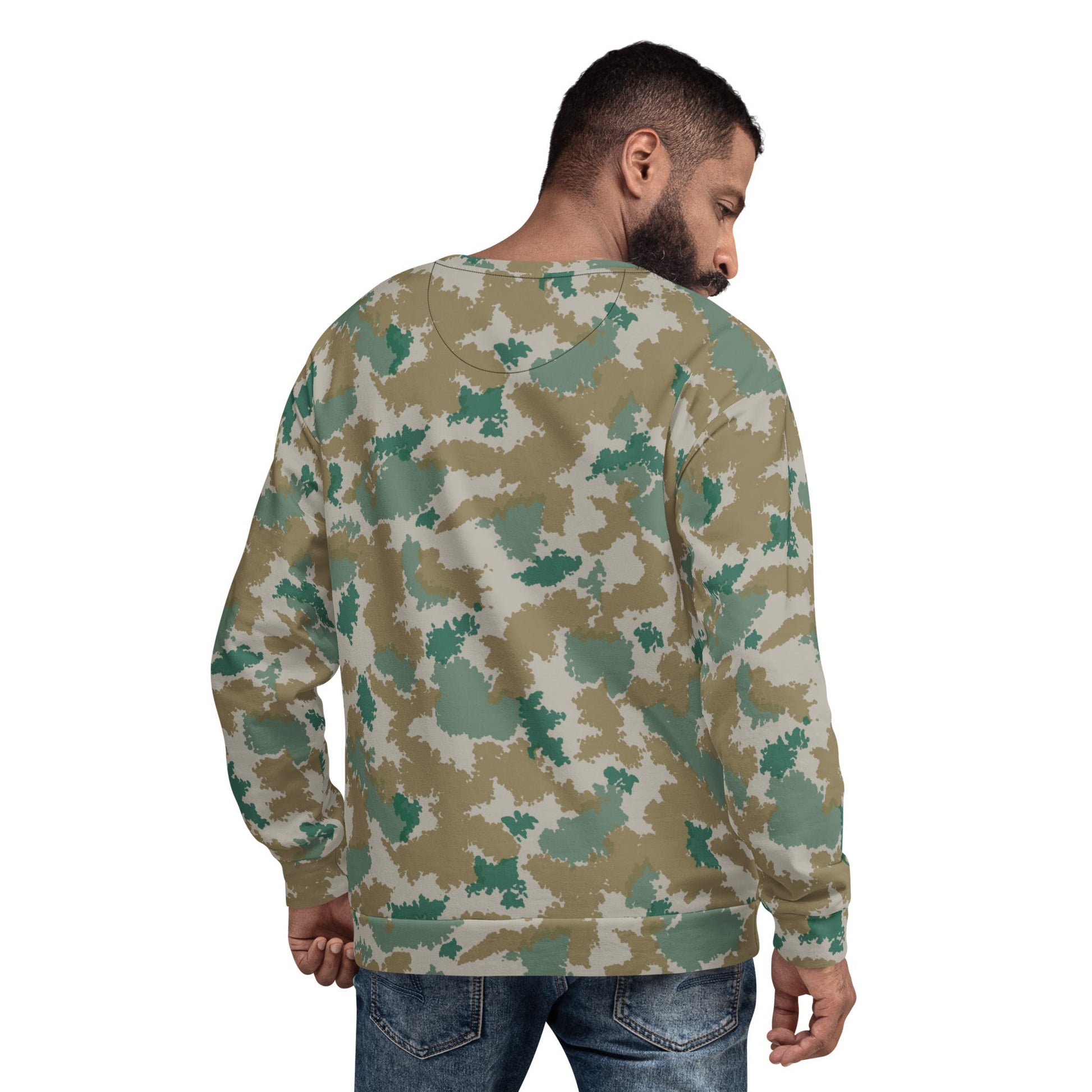 German Flachentarn Blumentarn CAMO Unisex Sweatshirt - Sweatshirts