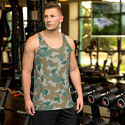 Blumentarn Flächentarn CAMO Unisex Tank Top - XS - Shirt