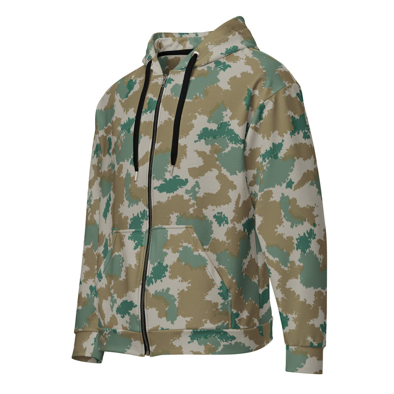 Blumentarn Flächentarn CAMO Unisex Zip Hoodie