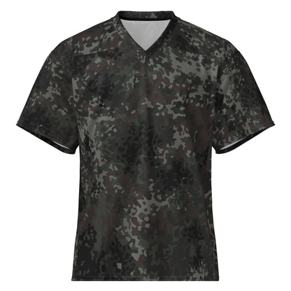 German Flecktarn Black CAMO Unisex American Football Jersey - 2XS