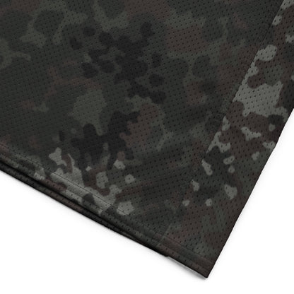 German Flecktarn Black CAMO Unisex American Football Jersey