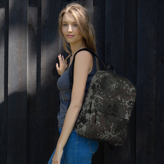 German Flecktarn Black CAMO Backpack - Backpacks